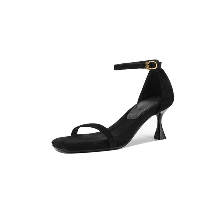 dwarves3075-1 Sandals 5 Black