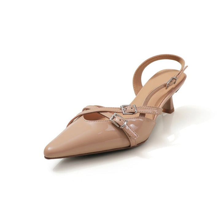 dwarves3076-3 Pumps 4.5 Nude Pink