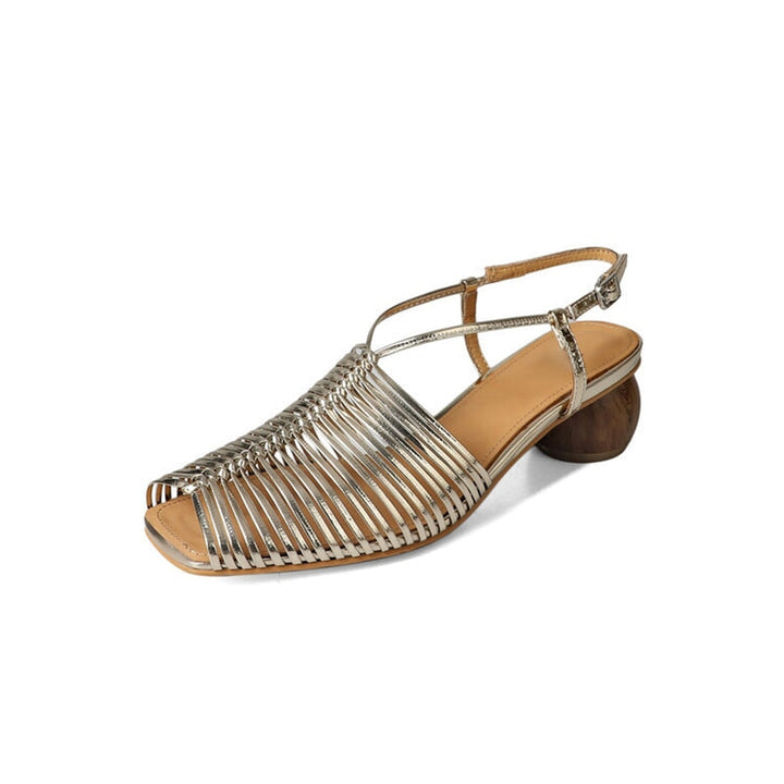 dwarves3087-32 Sandals 5 Golden