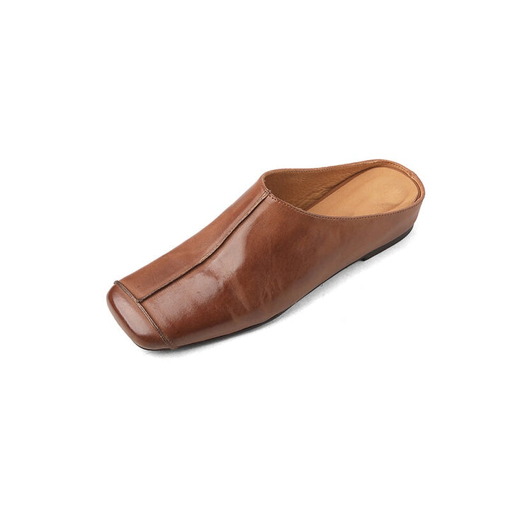 dwarves3089-2 Slippers 5 Yellow Brown
