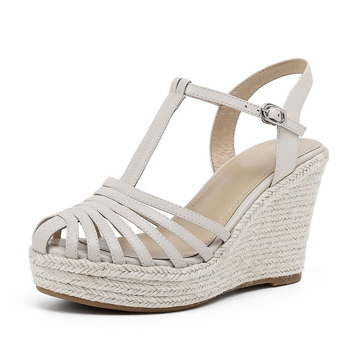 dwarves3098-1 Sandals 5 Beige
