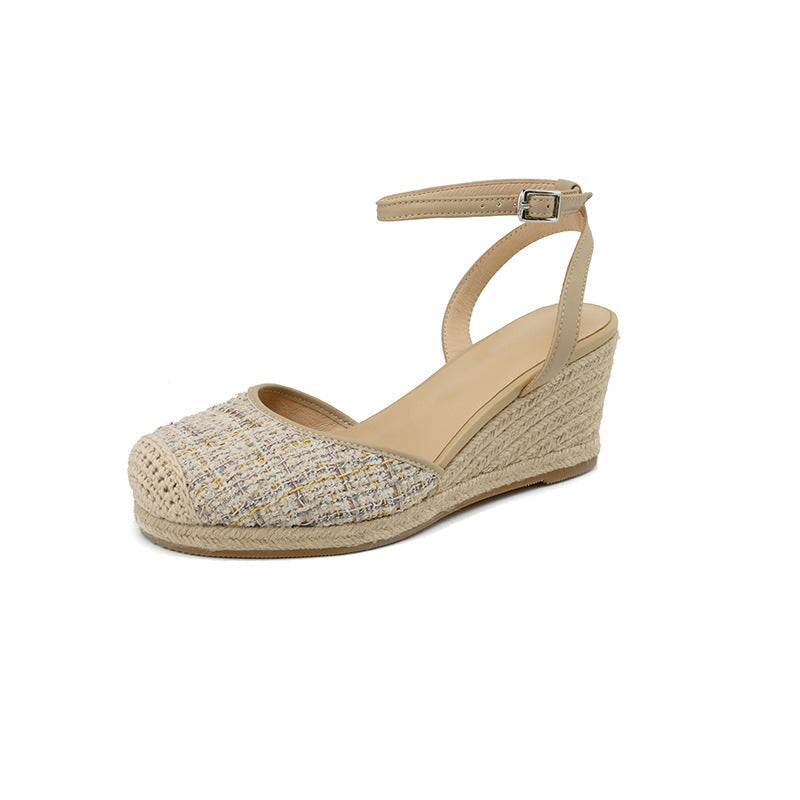 dwarves3099-1 Sandals 5 Apricot