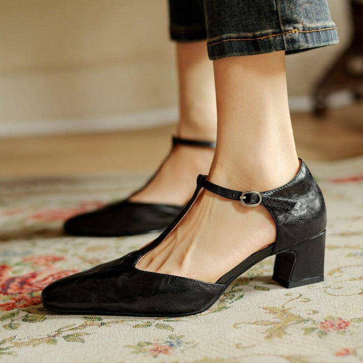 dwarves3106-3 Mary Jane 4.5 Black