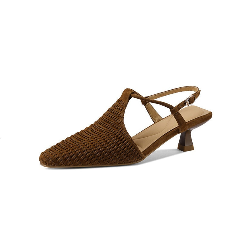 dwarves3109-2 pumps 4.5 Brown