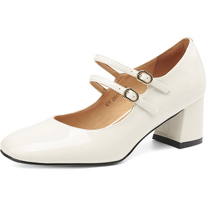 dwarves3113-3 mary jane 5 Beige