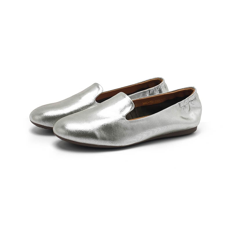 dwarves3117-4 Loafers 5.5 Silver