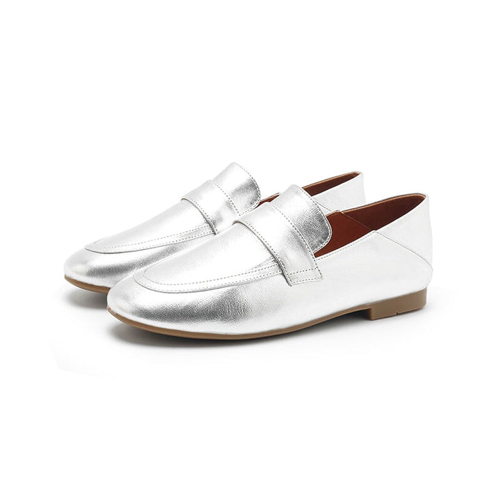 dwarves3119-1 loafers 5.5 Silver
