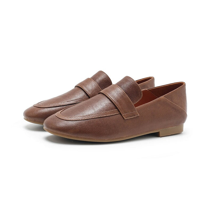 dwarves3120-2 loafers 5.5 Khaki
