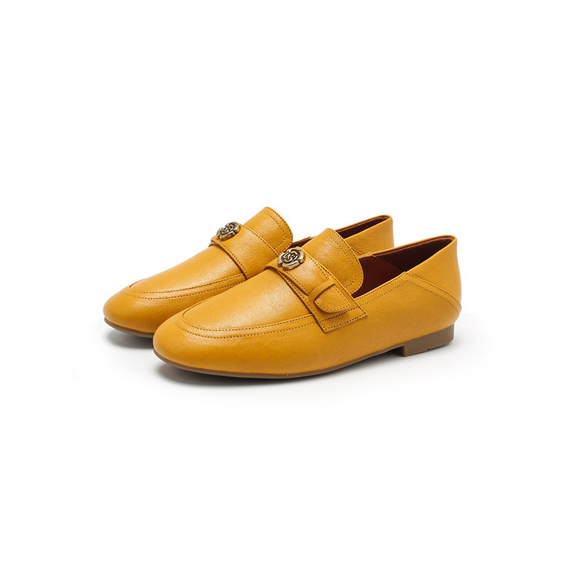 dwarves3121-2 loafers 5.5 Yellow