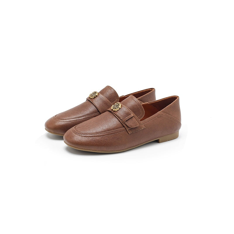 dwarves3121-4 loafers 5.5 Khaki