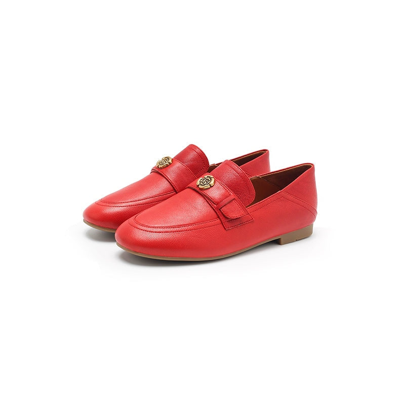 dwarves3121-5 loafers 5.5 Red