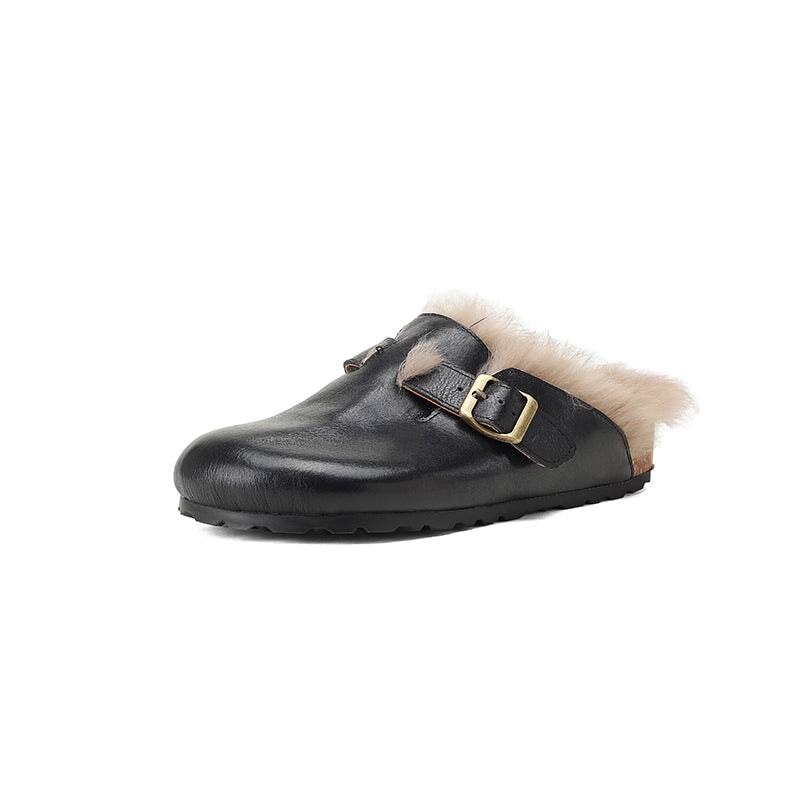 dwarves3127-1 Slippers 5.5 Black