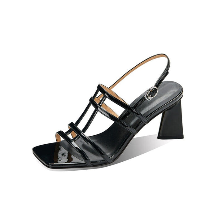 dwarves3137-1 Sandals 5 Black