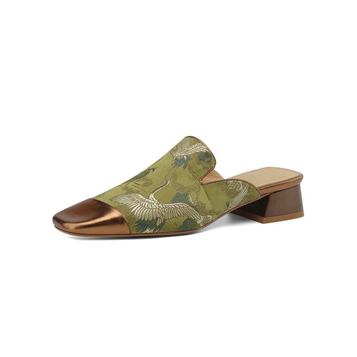 dwarves3150-2 Slippers 4.5 Green