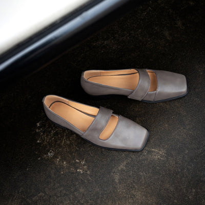 dwarves3159-1 Loafers 5 Grey