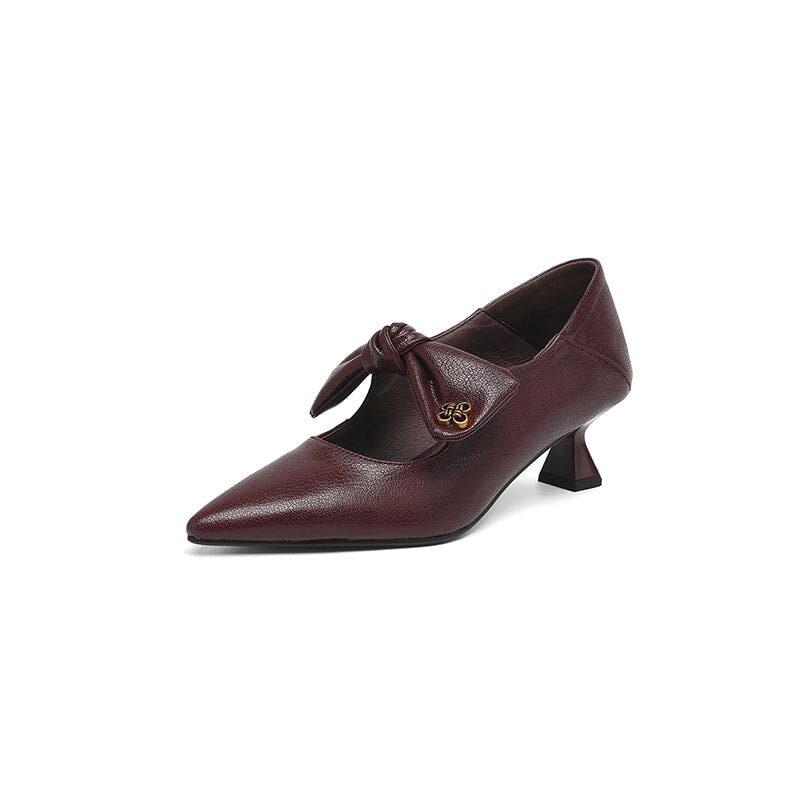 dwarves3163-1 Pumps 5 Wine Red