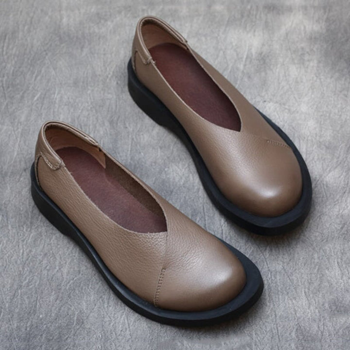 dwarves3168-2 Loafers 5.5 Khaki