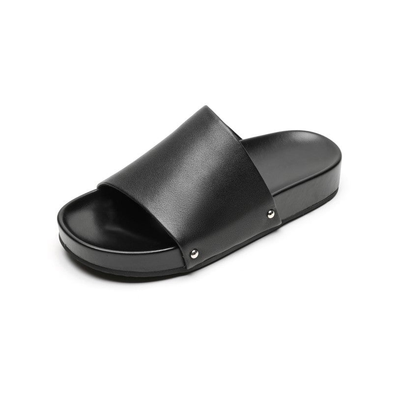 dwarves3169-1 Slippers 5 Black