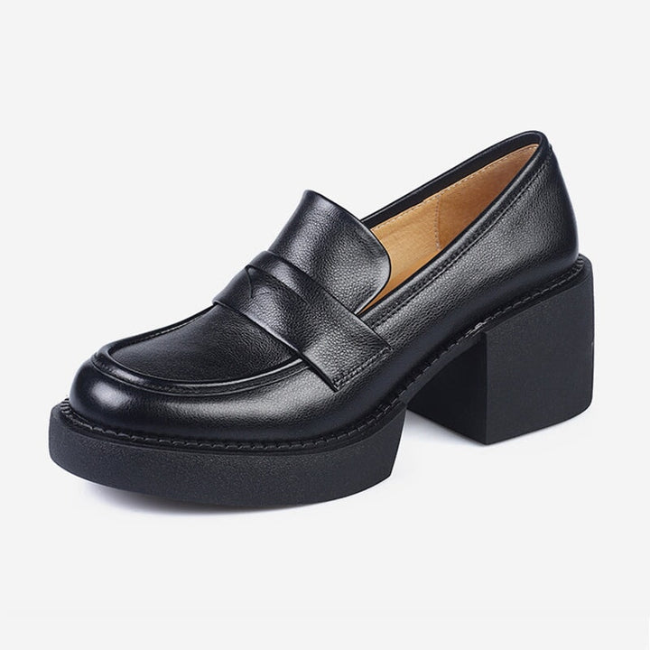 dwarves3176-1 Loafers 5 Black
