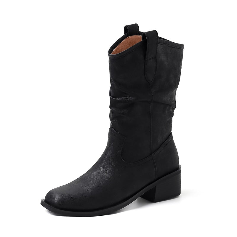 dwarves3212-1 Boots 5 Black