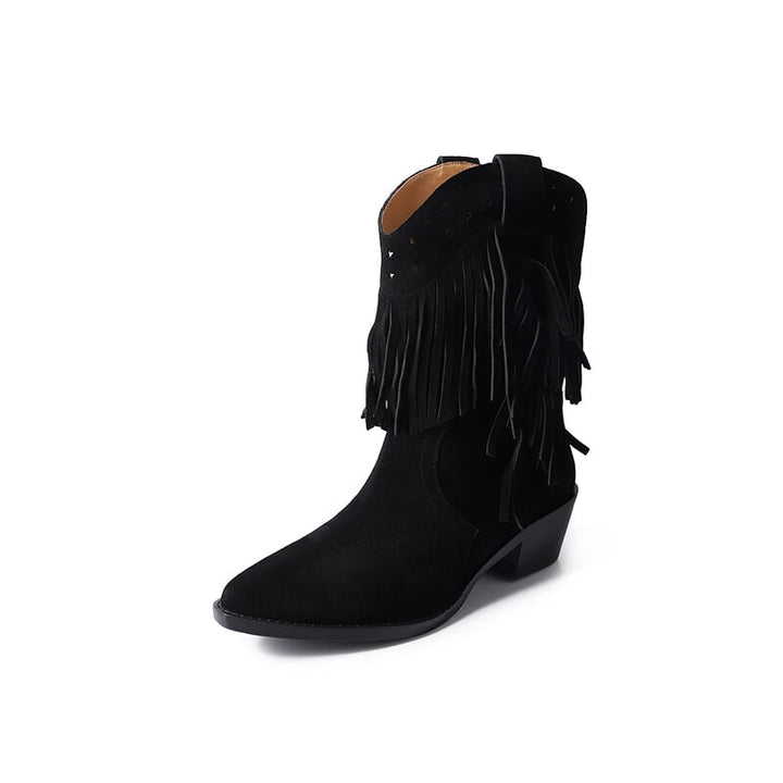 dwarves3214-1 Boots 5 Black