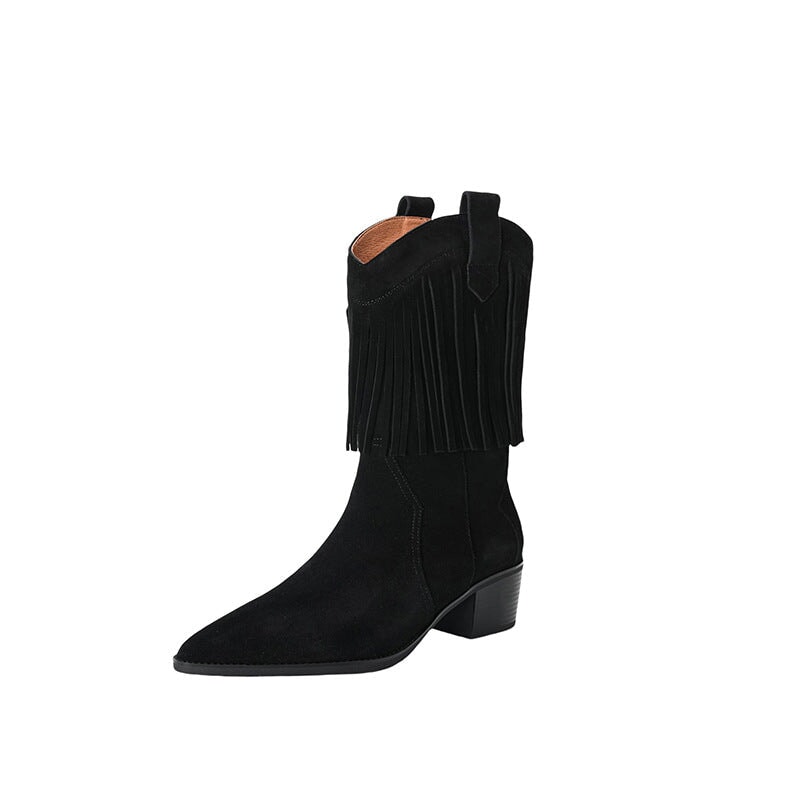 dwarves3215-1 Boots 5 Black