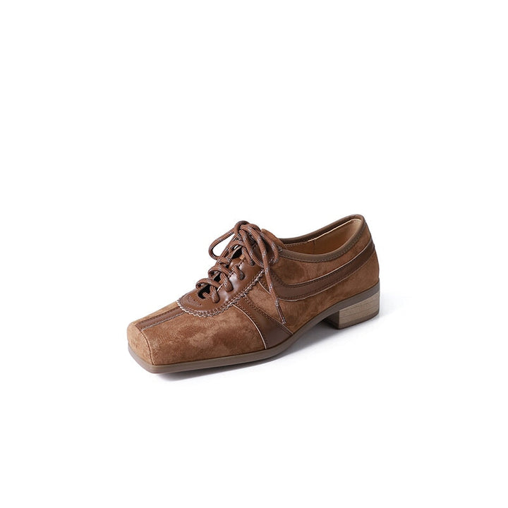dwarves3241-2 Oxfords &amp; Tie 5 Brown
