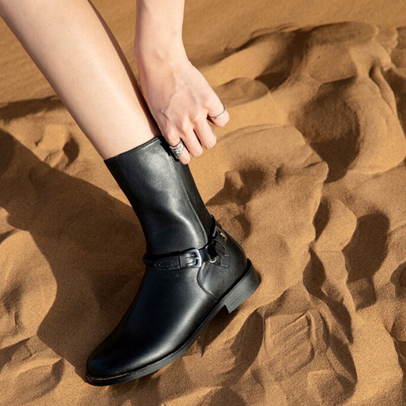 dwarves3242-1 Boots 5 Black