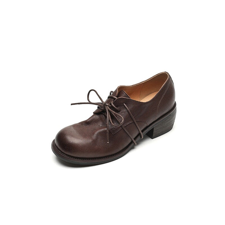 dwarves3246-2 Oxfords &amp; Tie 5 Brown