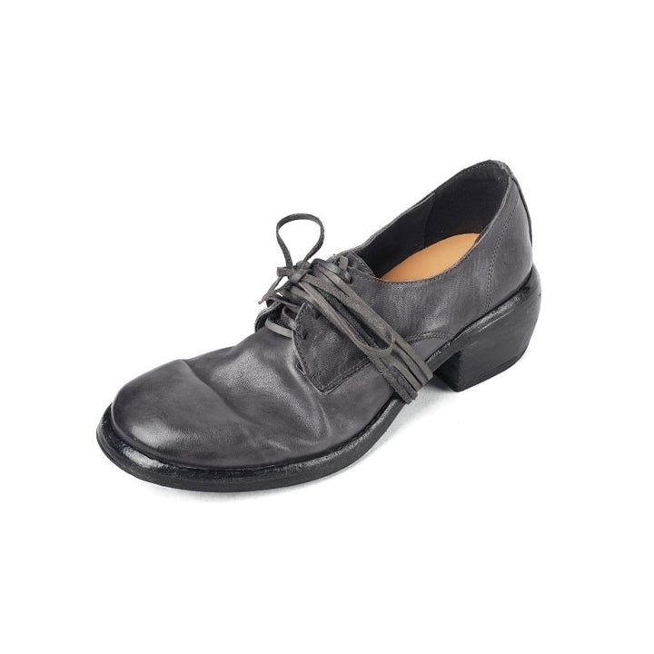dwarves3247-3 Oxfords &amp; Tie 5 Gray