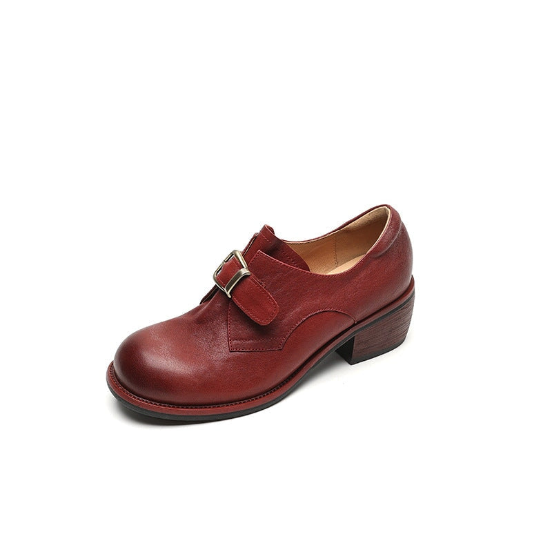 dwarves3260-1 Loafers 5 Red