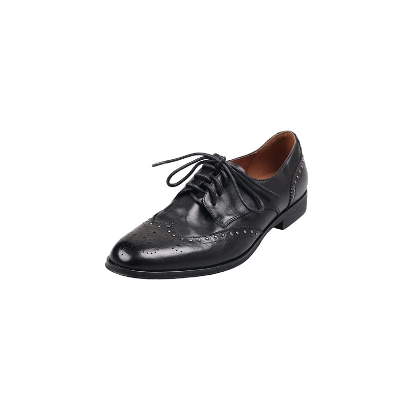 dwarves3265-1 Oxfords &amp; Tie 5 Black