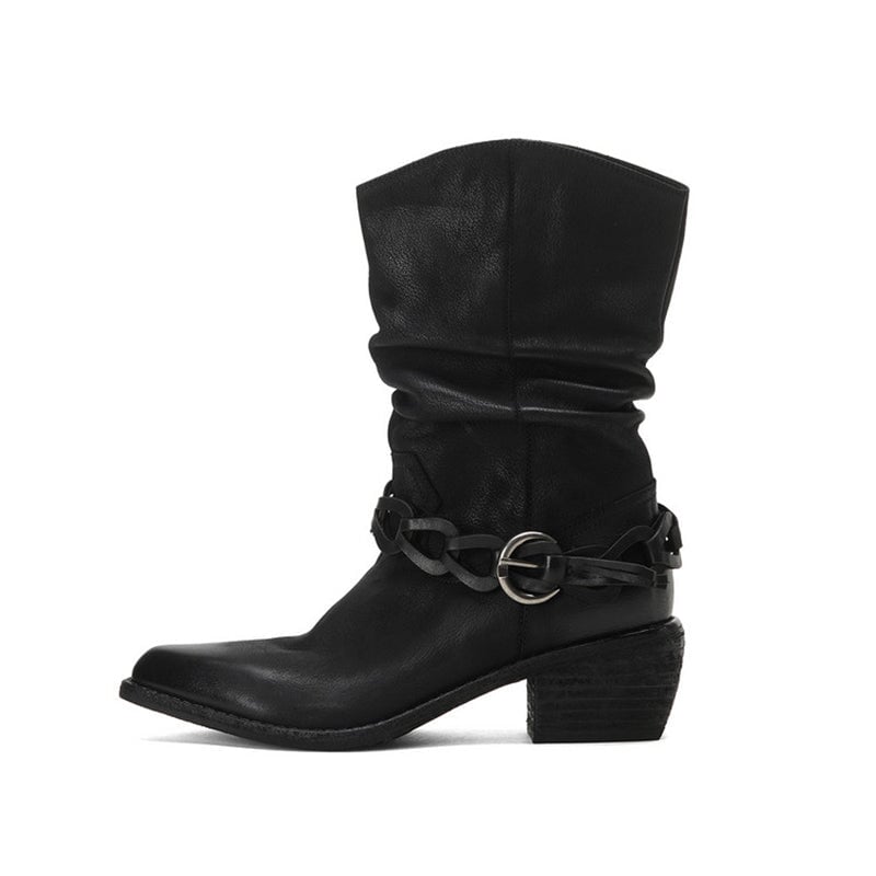 dwarves3266-1 Boots 5 Black