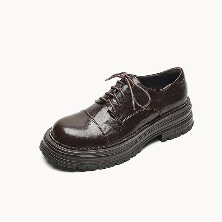 dwarves3269-2 Oxfords &amp; Tie 5 Dark Brown