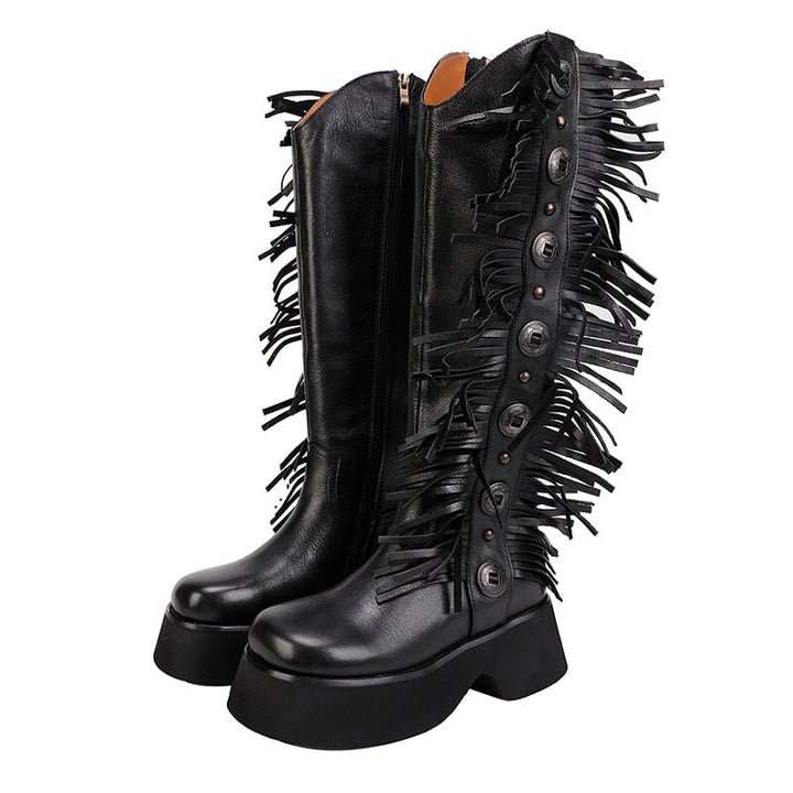 dwarves3279-2 Boots 5.5 Black