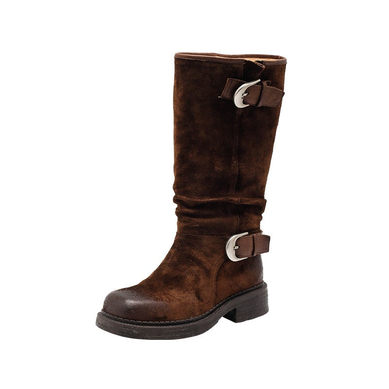 dwarves3281-1 Boots 5.5 Dark Coffee
