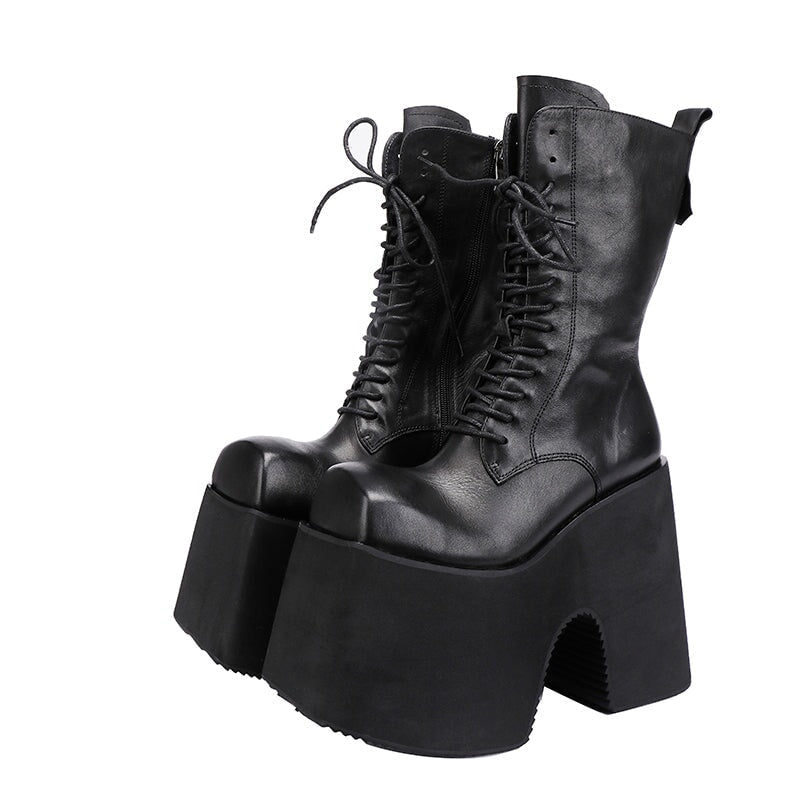 dwarves3295-1 Boots 5 Black