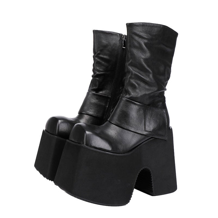 dwarves3296-1 Boots 5 Black