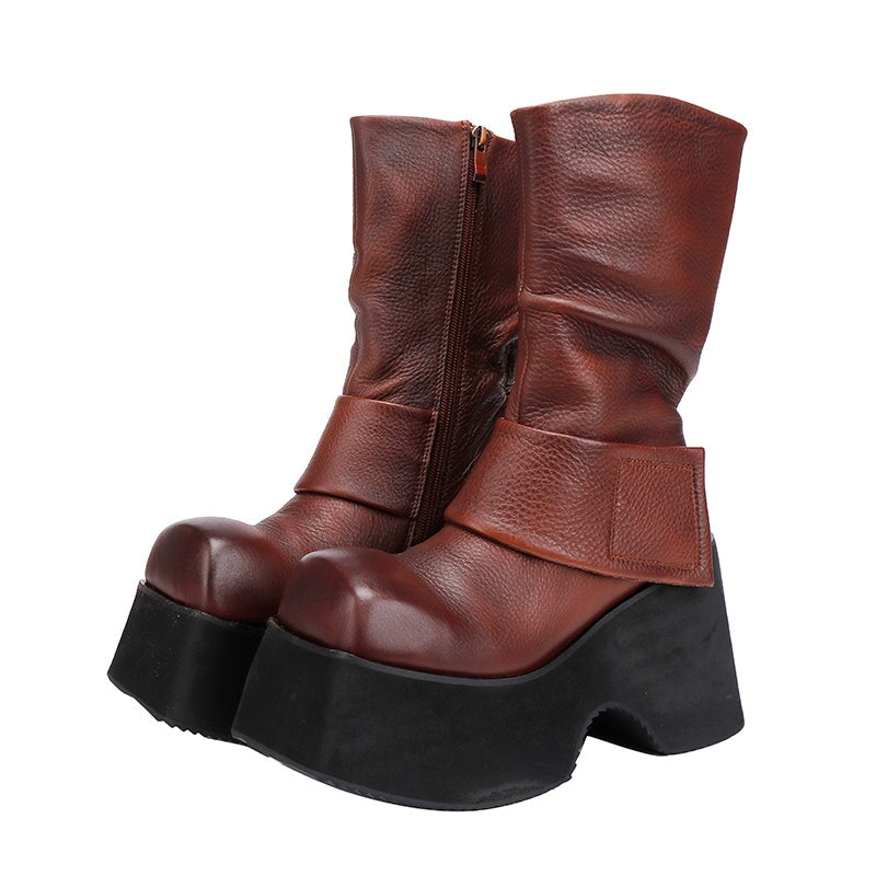 dwarves3297-1 Boots 5 Brown
