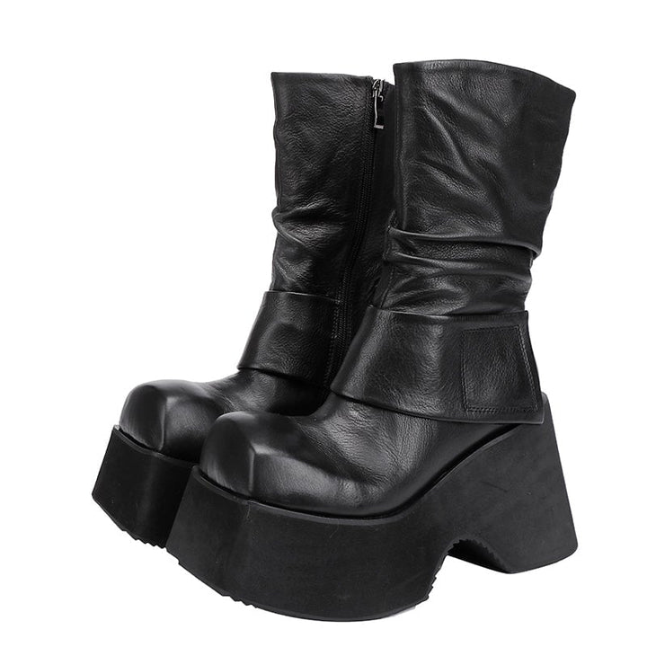 dwarves3297-2 Boots 5 Black
