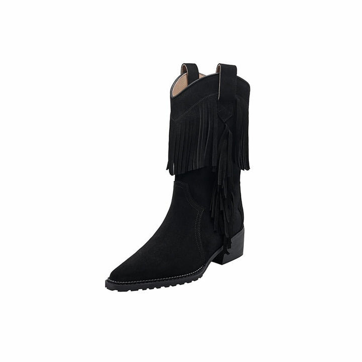 dwarves3299-1 Boots 5 Black
