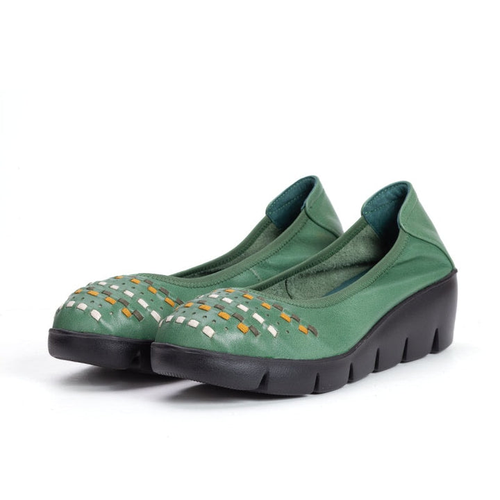 dwarves33-14 loafers 5.5 Green