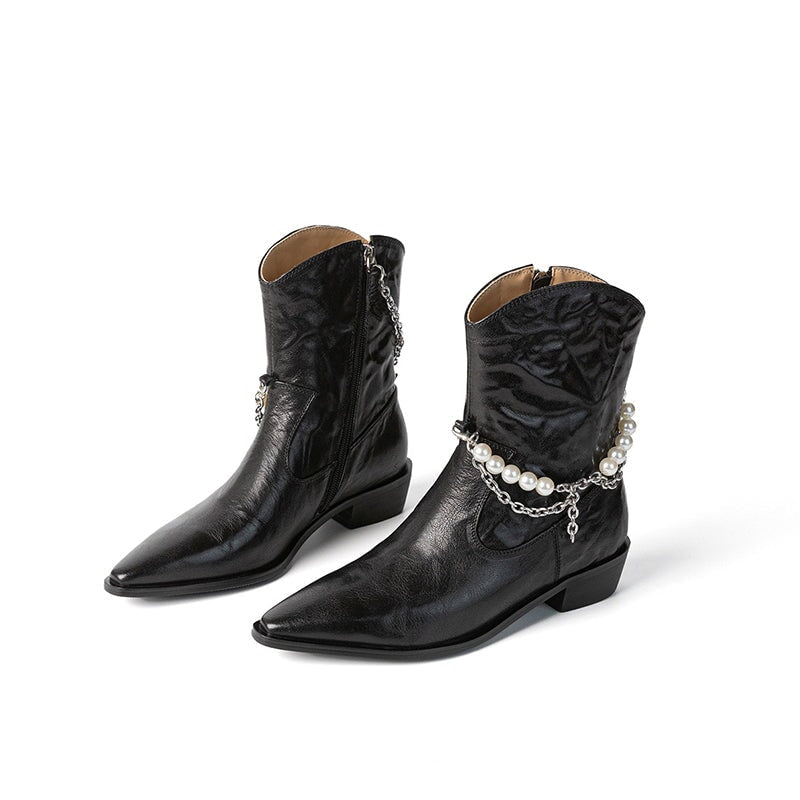 dwarves3313-1 Boots 5 Black