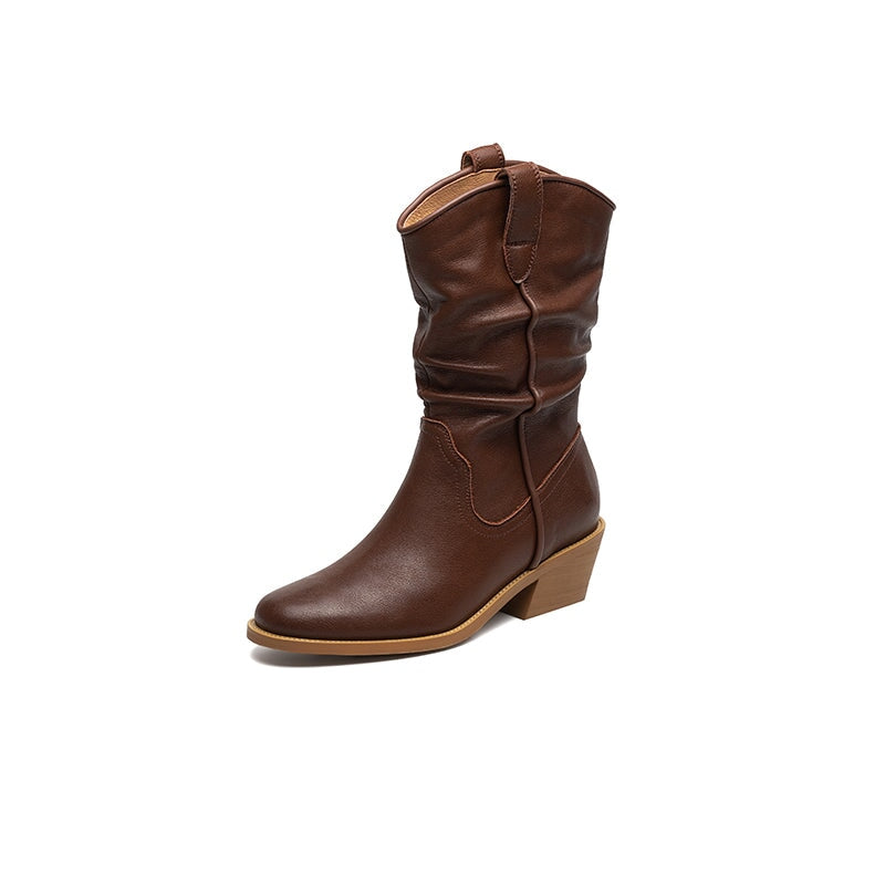 dwarves3321-2 Boots 5 Brown Cowhide