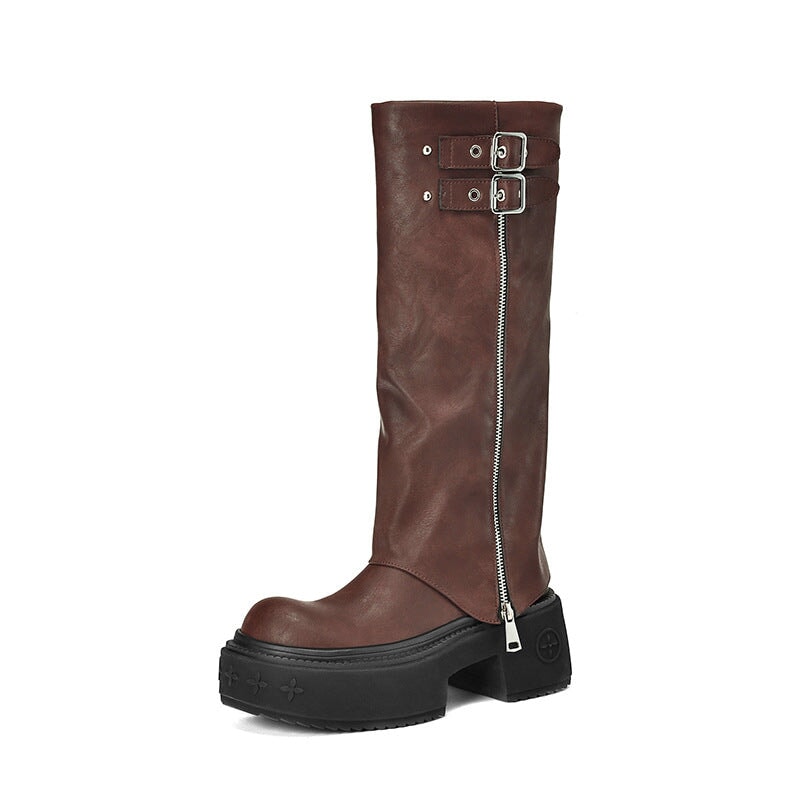 dwarves3322-2 Boots 5 Dark Brown