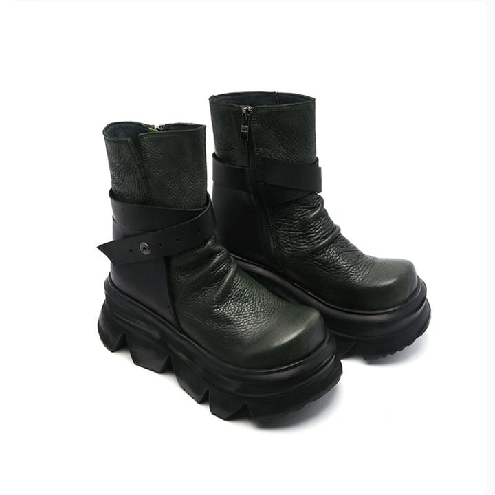 dwarves3377-2 Boots 5 Green