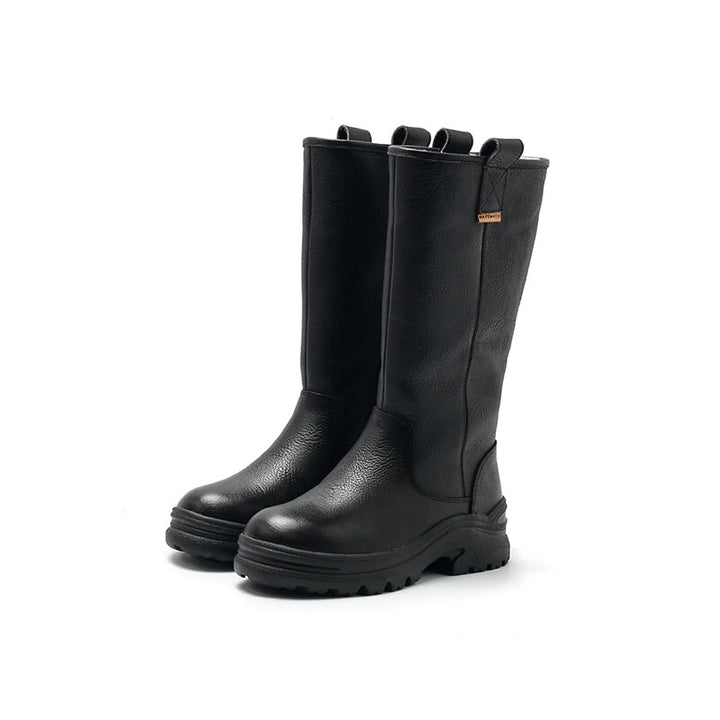 dwarves3421-3 Boots 5.5 Black Shearling Lined
