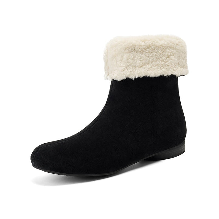dwarves3424-3 Boots 5 Black Fleece Lined