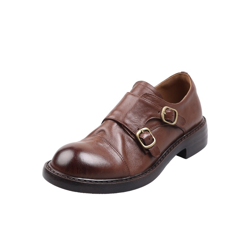 dwarves3436-1 Oxfords &amp; Tie 5 Brown