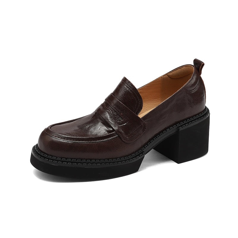dwarves3437-2 Loafers 5 Brown